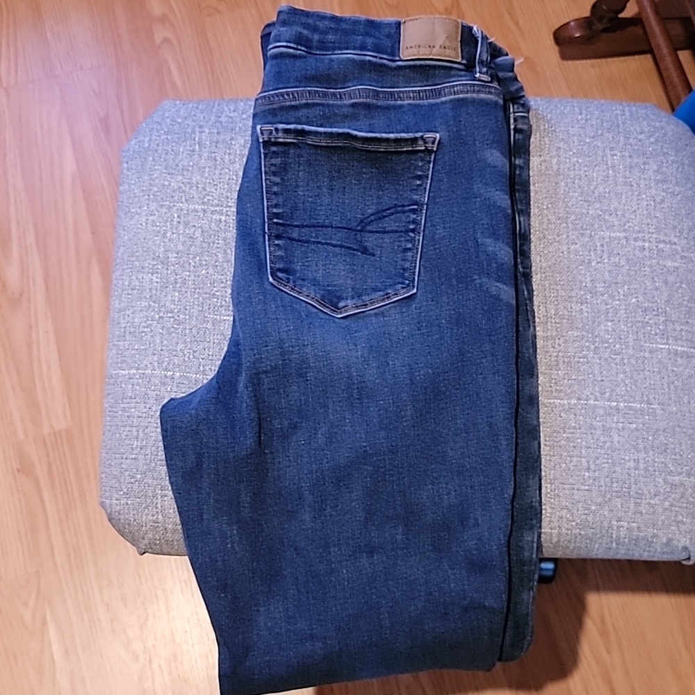 America Eagle Curvy Skinny Kick sz 14L